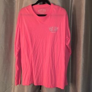 hot pink long sleeve shirt
